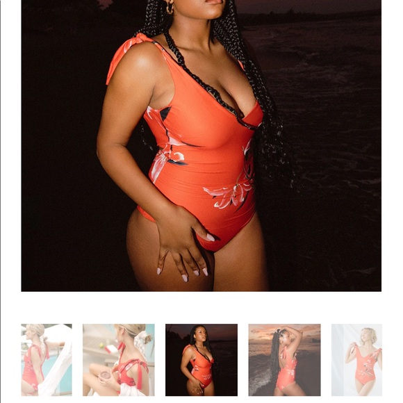 Albion Belle One-Piece Swimsuit - Pink Lily - Picture 5 of 11